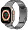 MoKo Correa de Titanio con Apple Watch Ultra 49mm 46mm 45mm 44mm 42mm, Pulsera de Repuesto de Metal con Cierre de Doble Pulsador para iWatch Ultra 2 Ultra SE 2 SE Series 10 9 8 7 6 5 4 3 2 1,Gris