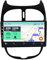 YUNTX [2GB+32GB] Android 12 Autoradio mit Navi für Peugeot 206 (2002-2010)-9 Zoll Touchscreen-Kostenlose Kamera-DAB/GPS/Lenkradsteuerung/MirrorLink/Bluetooth 5.0/WiFi/USB/4G/CarPlay