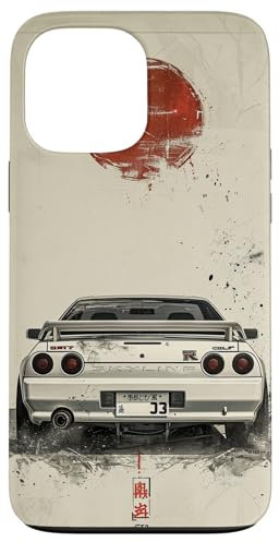 Vintage Retro JDM Legendary Gt r 32 Skyline Case for iPhone 13 Pro Max