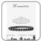 LOCCY Echtes Naturstein Armband für Damen, 4mm Perlenarmband Yoga Armband für Muttertag Geburtstag Valentinstag Geschenke für Mama Tochter Oma Enkelin Schwester (6mm-Hämatit)