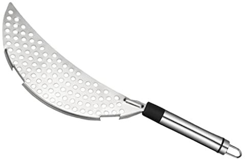 Passoire demi-lune en acier inoxydable pour cuisine