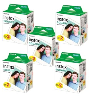 Instax Kare-Square 20er Film 5er Set 100 Posen