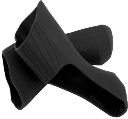 RiToEasysports Couvre-Vélos de Route Silicone Cover Ergonomic Brake Lever pour R7000 R8000, Adhésion Confortable pour Les Amateurs de Vélos de Route, 1 Paire (Black