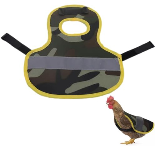 Haustier Huhn Kleidung | Pet Weste Huhn Kleidung Einstellbar - Sicherheitsweste Halten Sie Haustiere gesehen und vor Autounfällen geschützt, schützen Sie das Rückenwachstum