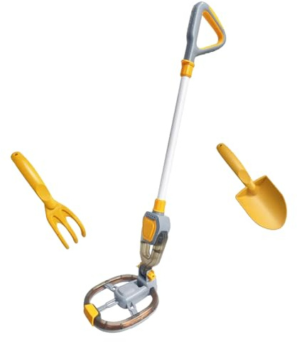 Metalldetektor Für Kinder - Bausatz für Goldwaschen mit geographischem Metallzeiger - Pädagogische Spiele Zur Schatzsuche Im Garten Camping Outdoor