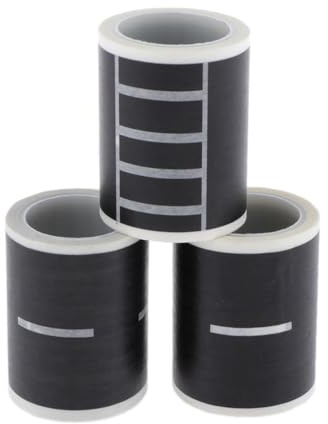 QOKLIYUI Ruban adhésif de signalisation réutilisable pour jeux de rôle, facile à décoller, sans résidus, idéal pour les enfants. Cadeau Noël parfait pour les murs et autres espaces jeu. Panneaux