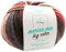 Effektwolle - 1 Knäuel Merino Mix Big Color Symphony (Fb 5007) - Merinowolle bunt 100g/150 m - Merinowolle bunt Nadelstärke 6-7 mm - Wolle Farbverlauf rot Myoma - 99,50€/kg