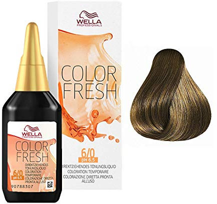 Wella Tinte Color Fresh 6/0 - 75 ml