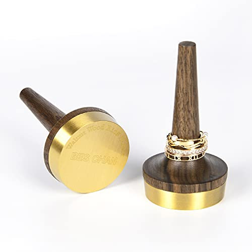 belaDESIGN Wooden Ring Holder For Jewelry