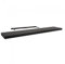 Velano - Bücherregal Wand - Wandregal 118x23.5 cm - Regal Wand - Schweberegal - Hängeregal - Regalbrett - Schwarz - Küchenregal - Bücherregal Kinder - Deko Wohnzimmer - Gewürzregal Wand