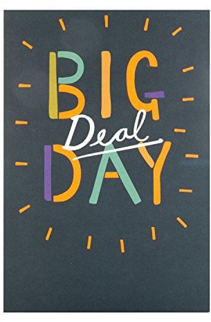 Hallmark 25487031 Birthday Card Big Deal Day - Medium [Old Model]