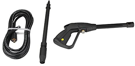 SKYPLANET High Pressure Washer Spray Gun with 5M Washing Hose Kit Car Jet Lance 160 bar for Car Floor Windows Glass Cleaning