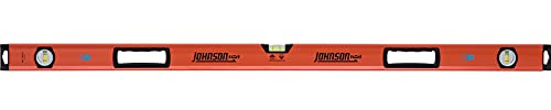 Johnson 48 in. Aluminum Magnetic Box Level 3 Vial - Case of: 1;