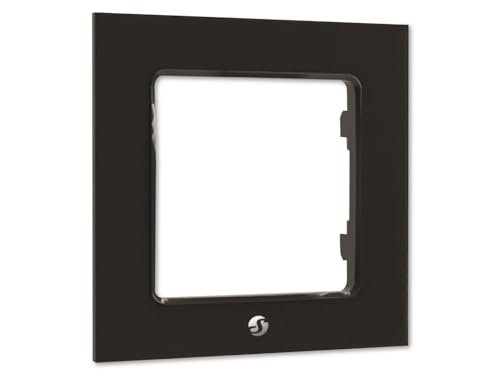Shelly Wand-Druckknopfrahmen in Schwarz - WF1