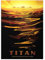 Displate Offiziell NASA MetallPoster Magnetische Befestigung Inklusive Lizenziert Bilder Hochwertiges Poster - Jpl Space Travel Posters - Titan Throat of Kraken Poster 45 cm x 32 cm