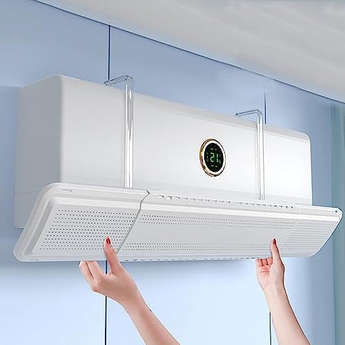 Dreafly Windabweiser für Klimaanlage ist nicht notwendig Universal Klappen für Haus Büro Senioren Neugeborene Schwangere Frauen