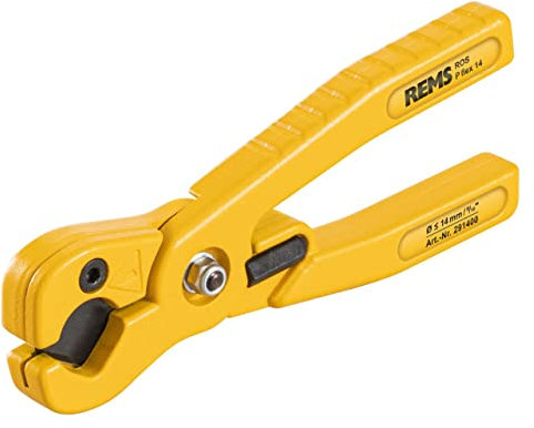 Rems ROS P FLEX 22 (Einhand-Rohrschere für flexible Kunststoffschläuche und Kunstsoffrohre, ⌀ 22 mm) 291400 R