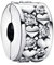 BEEUVIP Infinite Hearts Sparkling Clip Charm per bracciali, ciondoli in argento 925, perline per collane, per la festa della mamma, compleanno, regalo di Natale