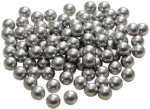 Alien Play Paintball-Munition aus massivem Aluminium, 50 Kaliber, 100 Schüsse für Selbstverteidigung, 2,8 g, Kaliber .50, leistungsstarke Projektile, passend für t4e TR50/HDR 50