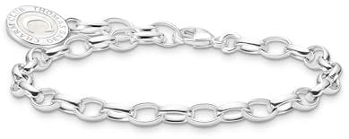 Thomas Sabo Charm-Armband mit Kaltemaille Silber Recyceltes 925 Silber Kaltemail X0287-007-21-L19