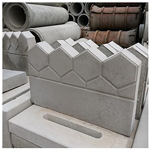 BANGHA Pflasterform,Betonformen Gießform Garten Gartenzaun Beton Stein Road Blume Bett DIY Dekor Pave Machen Kunststoff Wiederverwendbare Antike Zement Ziegel Mold Rasen Fischteich