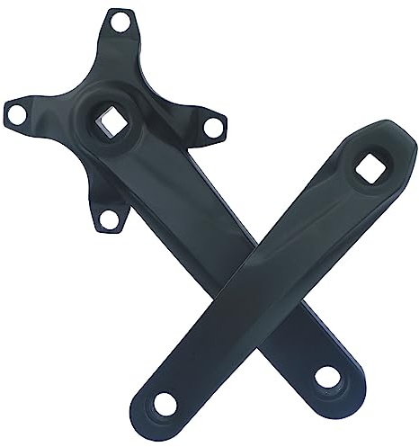 LHHL MTB Vierkant Konisch Kurbelarm 170/175mm Links Rechts Kurbel Aluminiumlegierung Mountainbike Kurbelgarnitur(175mm)
