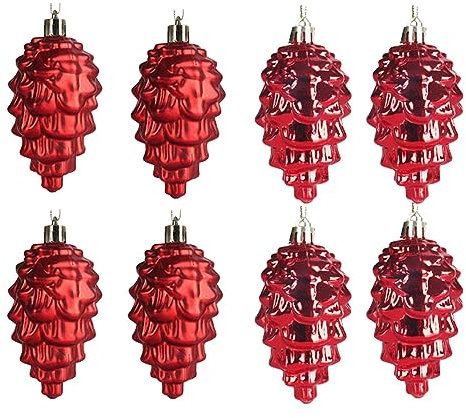 Weihnachten Glitzer Tannenzapfen Kugel Ornamente Tannenzapfen zum Dekorieren von Weihnachten Weihnachten Tannenzapfen Ornamente Natürliche Zapfen Dekorationen Bauernhaus Rustikales Handwerk mit Schnur