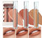 Bploar 3-in-1 Lip Care: Lipgloss, Lipstick, Lip Balm - 6 Vibrant Shades - Non-Sticky, Long-Lasting - Damen Make-up (A)