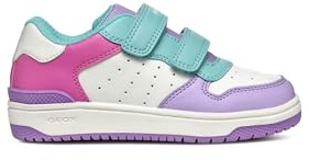 Geox JUNIOR J WASHIBA Girl Low Easy Entry Lilac/Aqua 27_EU