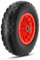Trintion 16 Wheelbarrow Wheel 4.80/4.00-8 Pneumatic Trolley Wheel Load 100Kg Puncture Proof Solid Tyre with 16mm Bore Heavy Duty Replacement Tire for Garden Trolley Trailer Wheelbarrows Truck (1pcs)