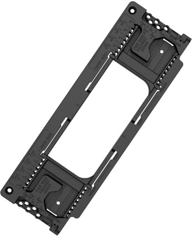 Hinge Drilling Jig, Drill Perfect Holes Installation Locator Template Door Hinge Jig Kit, for 2‑1/2 to 6 Inch Hinges 1‑3/8 to 2‑1/2 Inch Door Thickness