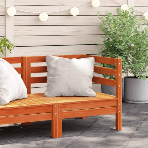Faroom Palettenmöbel Palettensofa für drinnen und draußen Longue-Sofa Lounge Gartenmöbel Holz Balkon Sofa Balkon Lounge Klein Balkon Paletten Garten-Ecksofa-Type-14