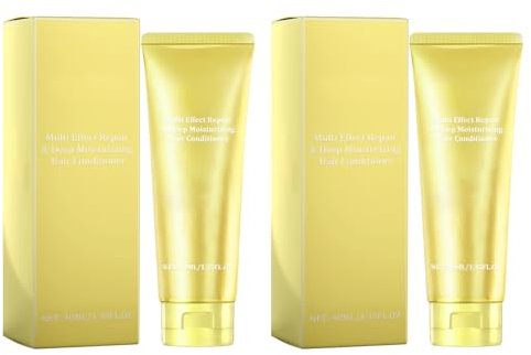 Wunder Reparatur Conditioner - Inhalt: 40 ml 2pcs, Conditioner, Haarkur Intensive Reparatur & Geschmeidigkeit für Geschädigtes Haar, Haarpflege für Reparatur, Glanz & Geschmeidigkeit