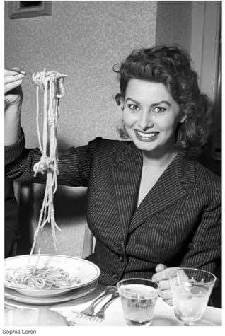 AIMA Wandposter Sophia Loren 35x50cm - Wanddruck Schwarz und Weiß Kino Vintage Poster ohne Rahmen - Room Decor Drucke für Küche, Schlafzimmer - Kostenloser Magnet