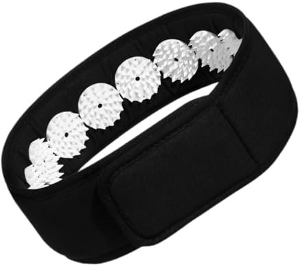 FRCOLOR Akupressur Stirnband FüR Yoga Und Meditation Verstellbares Halswickelband FüR TäGlichen Gebrauch, Tragbares Massage ZubehöR Zur Linderung Von Kopfschmerzen Und Stress