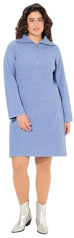 Ulla Popken Damen Midikleid