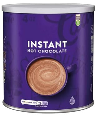 Instant Hot Chocolate Powder 2kg – Rich, Creamy & Indulgent | Easy Mix with Hot Water | Perfect for Home, Café, or Office Use | Resealable Tin