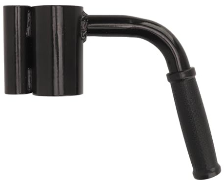 XinrZythrop T-Bar-Rudern-Plattform, Fitness-T-Bar-Rudern-Aufsatz mit Einzelarmgriff für Langhanteln, langlebige Eisenkonstruktion, tragbares Heimtrainer-Gerät für Rücken- und Core-Workouts