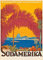 Kunstdruck/Poster: Bernd Steiner Werbeplakat für die deutsche Reederei Norddeutscher Lloyd - hochwertiger Druck, Bild, Kunstposter, 70x95 cm