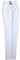 Style Spot Ladies Womens Half Elasticated Waist Work Stretch Trouser with Pockets Pants Machine Washable Casual Trouser (White, 20 Size 27)