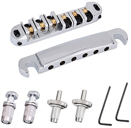 Gitarrenbrücke Tune-O-matic Set für Gitarren LP