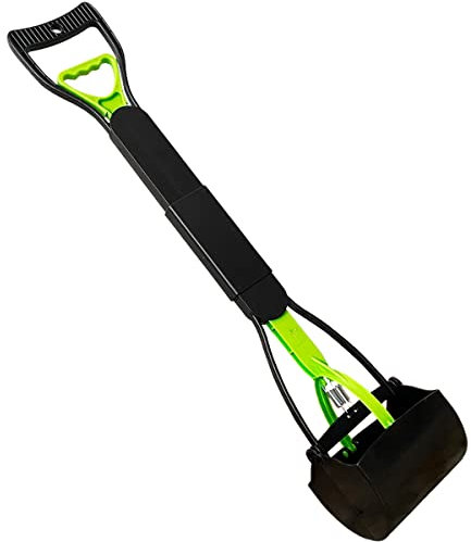 Ienjoyed - Paletta per Escrementi di Cani Grandi e Piccoli, 71,1 cm, per Raccogliere Erba e Ghiaia