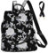 Fmeida Sac a Dos Femme Anti-vol Nylon Sacs à Main Portés Épaule pour Fille École Collèges Voyage Shopping