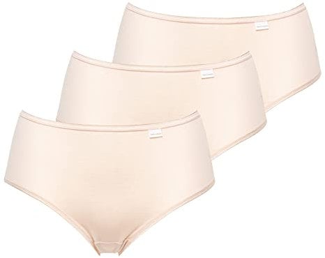 SANS COMPLEXE Femme Simplement Coton B_60ah35 Slip, Rose Pivoine d'argent, 50-52 EU