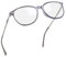 Joopin Elegante Blaulichtfilter Brille Herren und Blaufilterbrille Damen Durchsichtige Brille Blaulichtbrille Blue Light Glasses (Transparent)