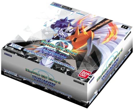 Digimon Card Game - Battle of Omni Booster Display BT05 (24 Packs) - EN