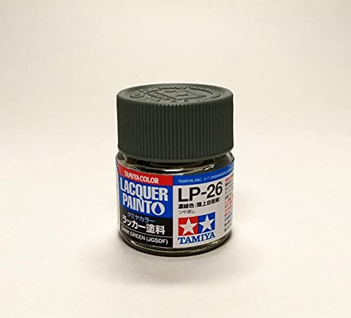 Tamiya Model Color Lacquer Paint LP-26 Dark Green (JGSDF) 10ml 82126