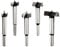 NORTOOLS Forstnerbohrer-Set, professionelles Holzbearbeitungs-Lochsägen-Werkzeug-Set (Einheitsgröße, Kohlenstoffstahl-1)