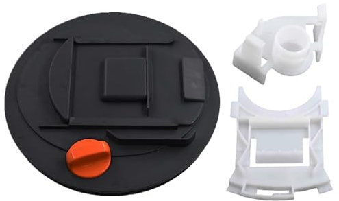 CANJPTON Compatible avec Thetford le mécanisme réservoir de rétention WC à cassette C250 C260 mécanisme de réservoir à déchets SC250/SC260 lame à rabat ouverte 5072706