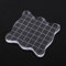LetCart Acrylblock – Transparenter Acrylblock-Stempel, Acryl-Gummi-Stempelblock, Acryl-Stanzblock Für Scrapbooking-Karten, Silikon-Stempel(7.5 * 7.5cm)